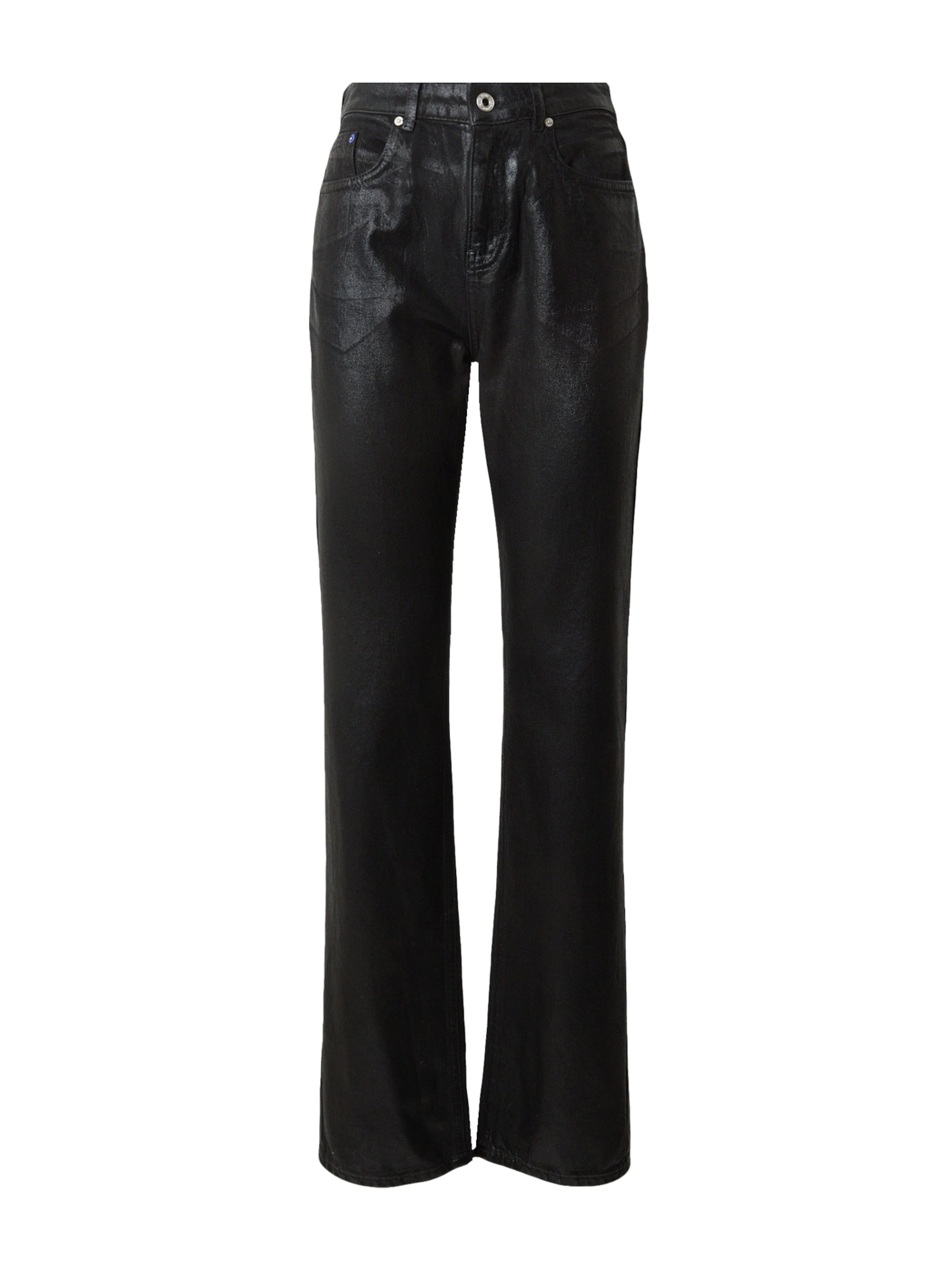 KARL LAGERFELD JEANS - regular Vaquero en negro: frente