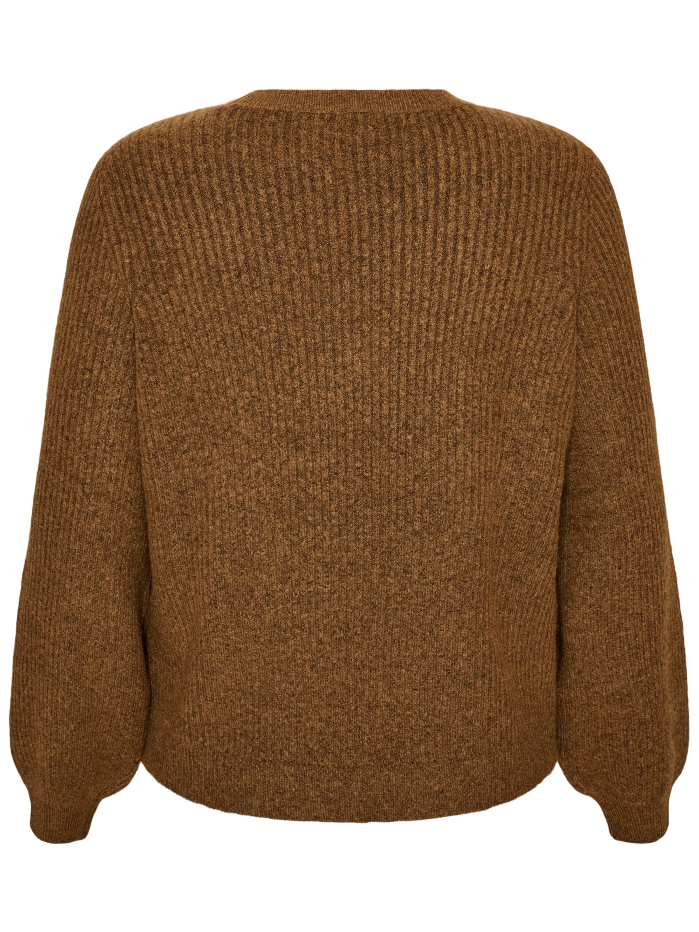 Pull-over 'CAVISTA' Zizzi en marron
