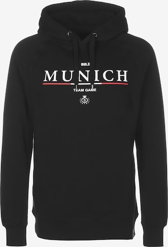 Bolzr Sweatshirt in Schwarz: predná strana