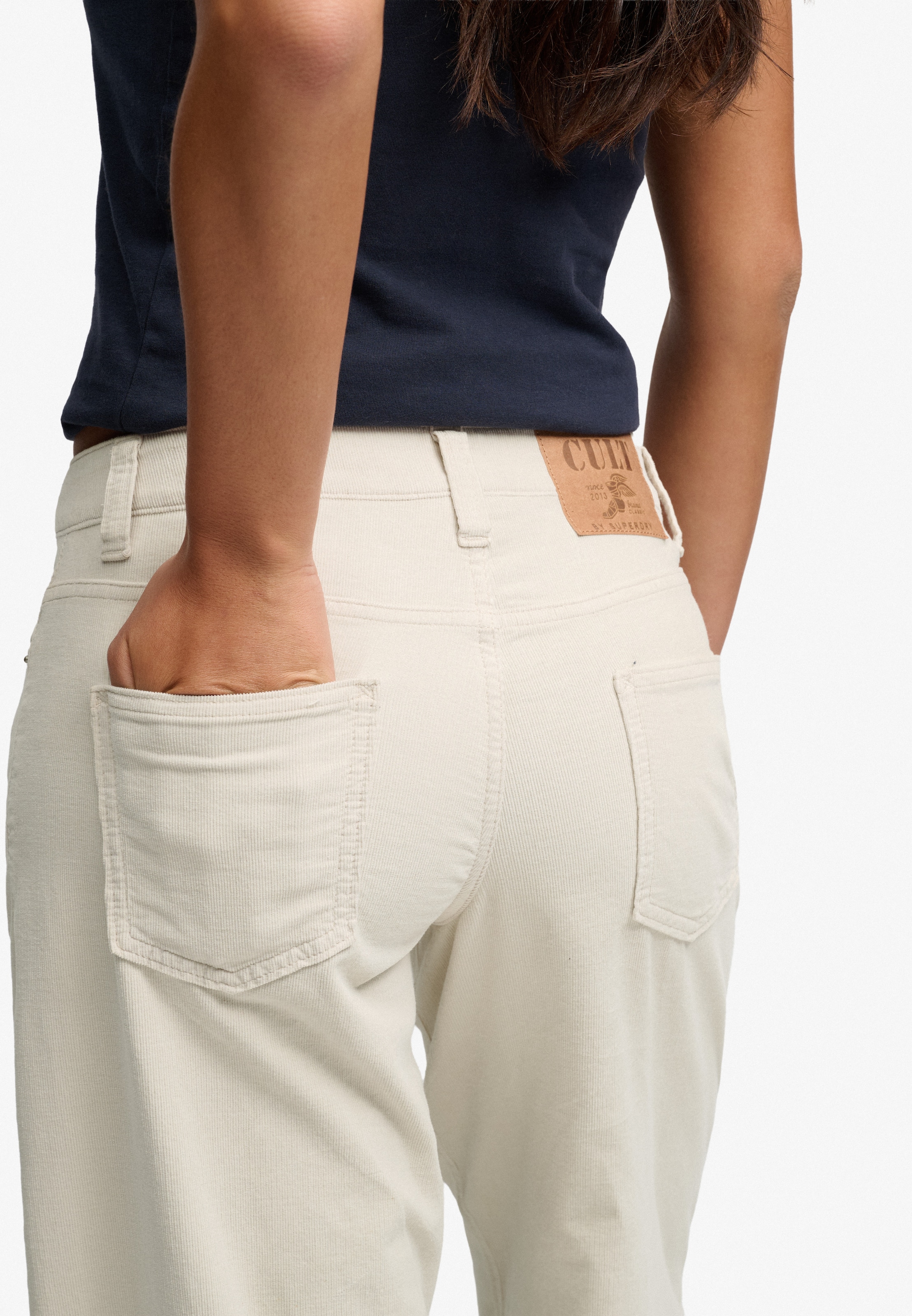 Regular Pantalon Superdry & Co en beige