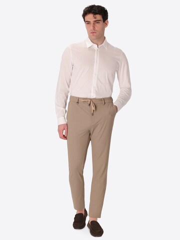 Distretto12 Regular Chino 'T. LECCIO' in Beige