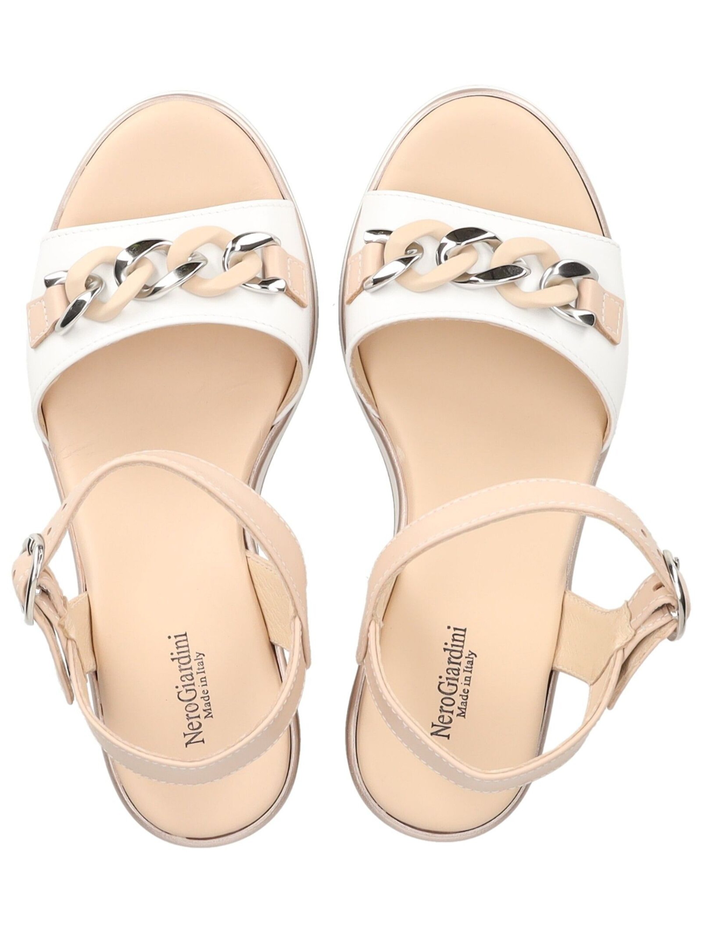 Sandalo di Nero Giardini in bianco