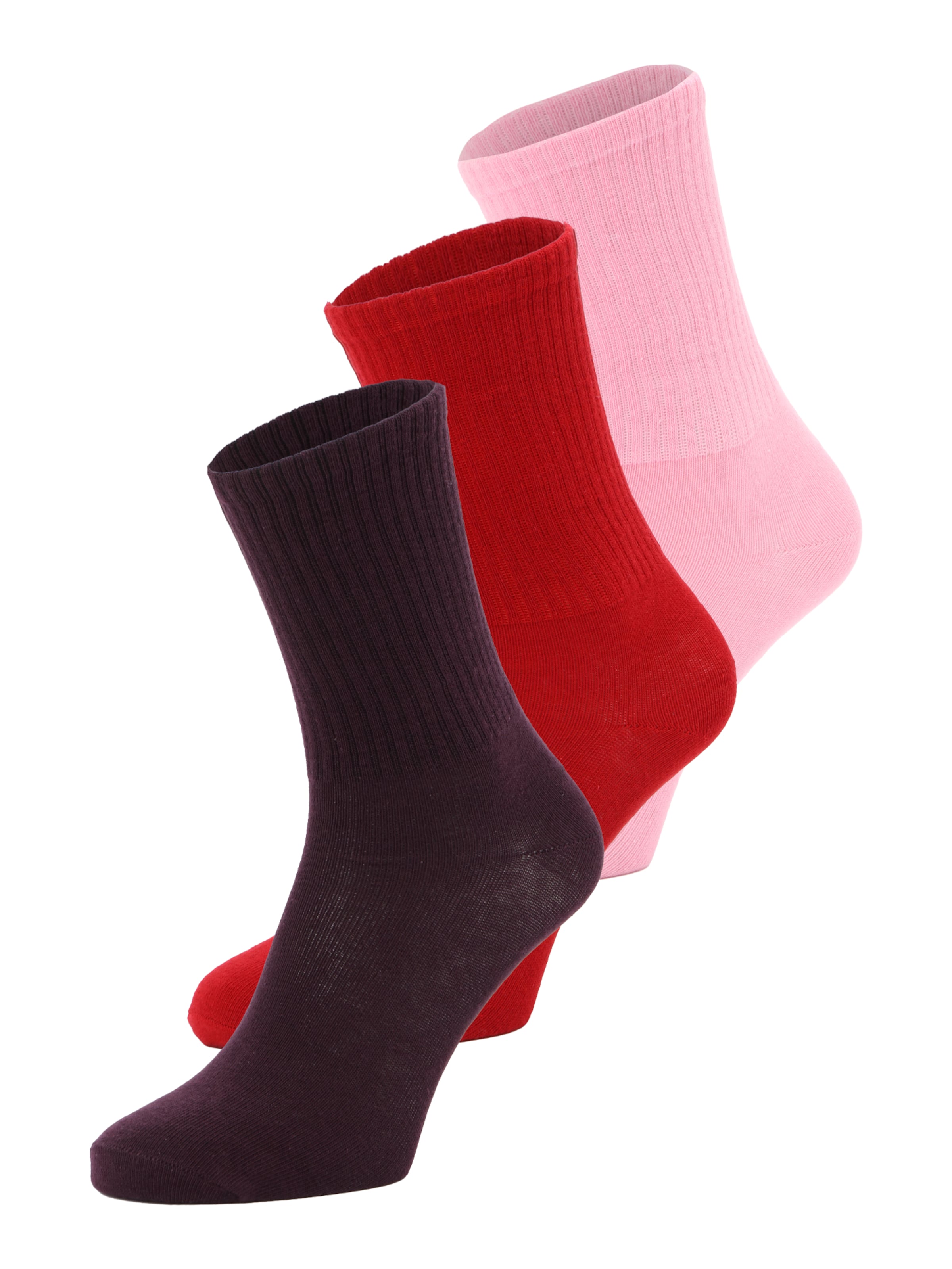 JJXX Socks 'JXKATHY' in Purple: front