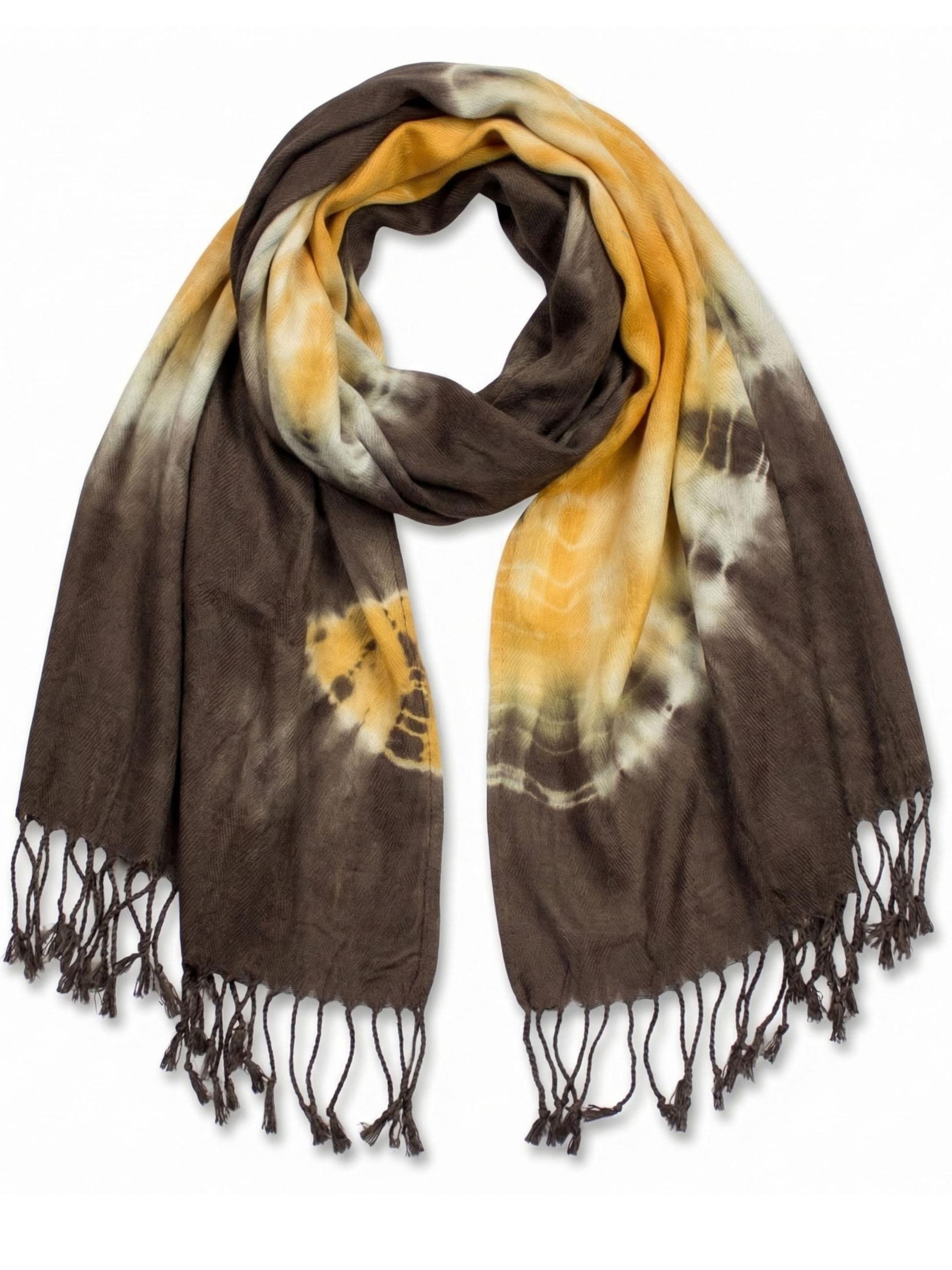 Sunsa Schal 'Sunsa'‌ in Braun: Vorderseite