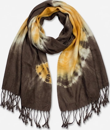 Sunsa Scarf 'Sunsa' in Brown: front