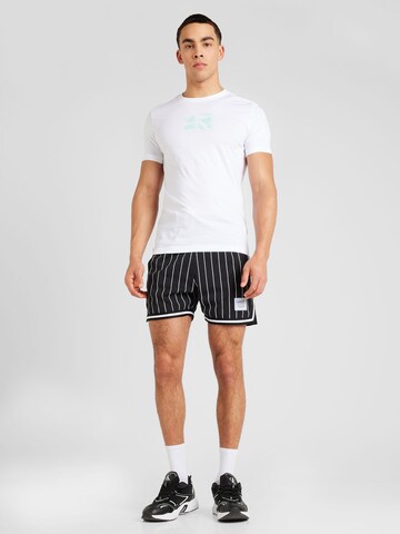 Mitchell & Ness Regular Shorts 'GAME DAY 2' in Schwarz