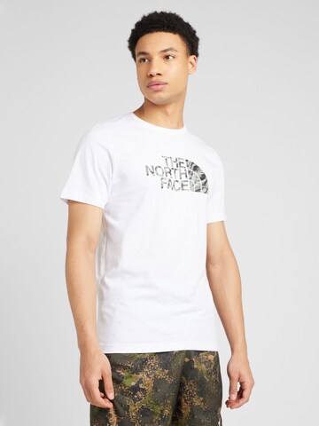 T-Shirt 'EASY' THE NORTH FACE en blanc : devant