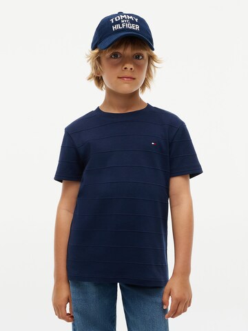 T-Shirt TOMMY HILFIGER en bleu : devant
