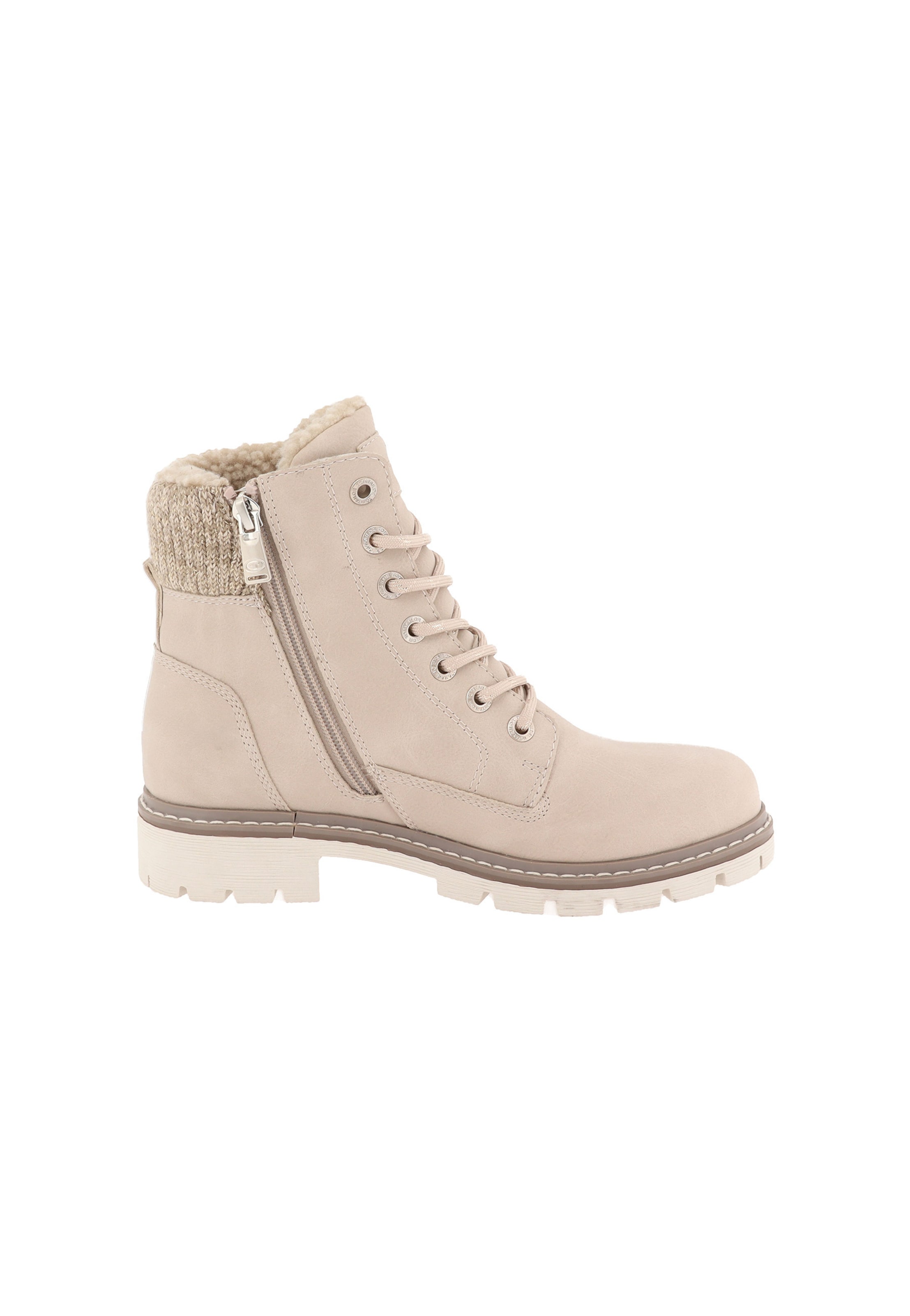 TOM TAILOR Stiefel in 36 in beige, Produktansicht