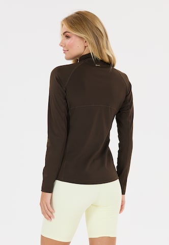 Athlecia Outdoor jacket 'Krosa' in Brown