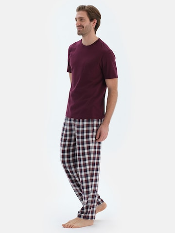 Dagi Pyjamas lang i rød