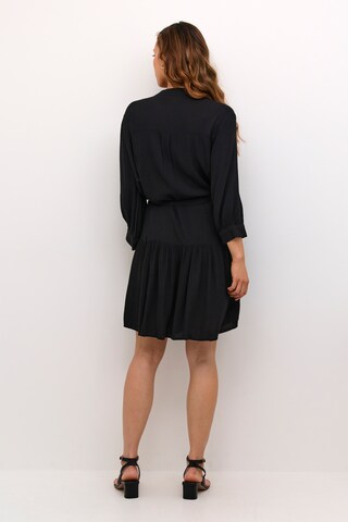 SOAKED IN LUXURY Shirt dress 'Zaya Frill ' in Black