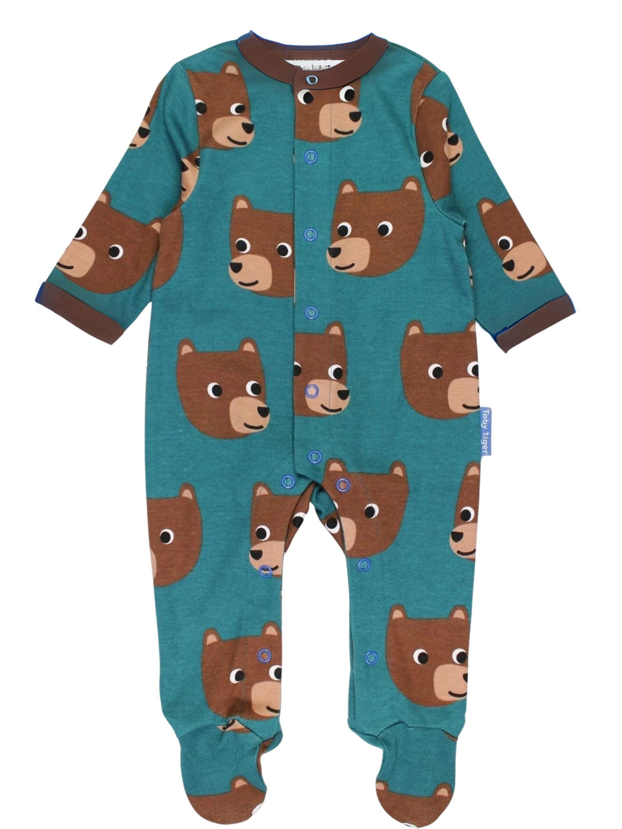 Toby Tiger Romper/Bodysuit 'Bären' in Blue