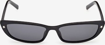 Lunettes de soleil GUESS en noir : devant
