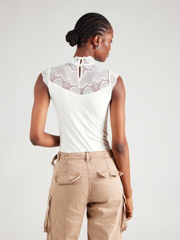 PIECES Shirt Bodysuit 'PCNAYA' in White