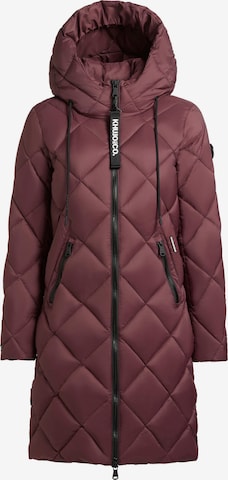 khujo Winter Coat 'Linda' in Red: front