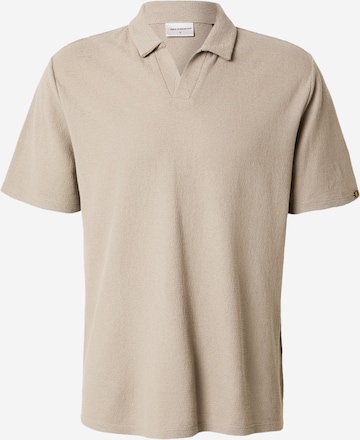 No Excess Tričko – hnědá: přední strana