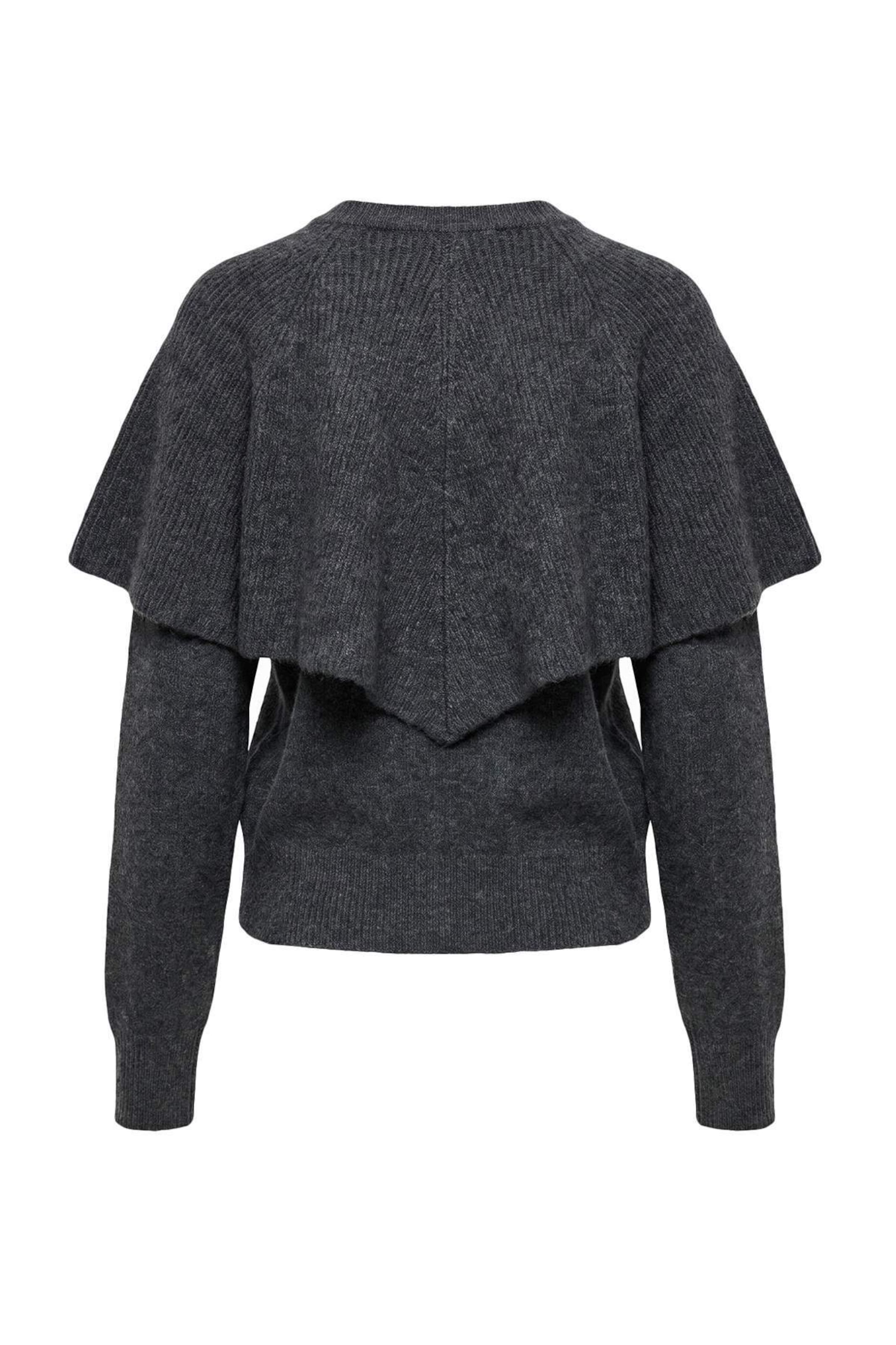 Trendyol Gebreid vest in Grijs