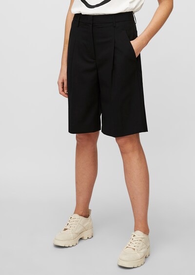 Marc O'Polo Bermuda in schwarz, Modelansicht
