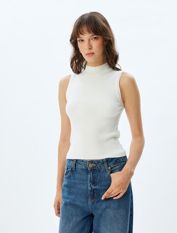 Koton Gebreide top in Beige