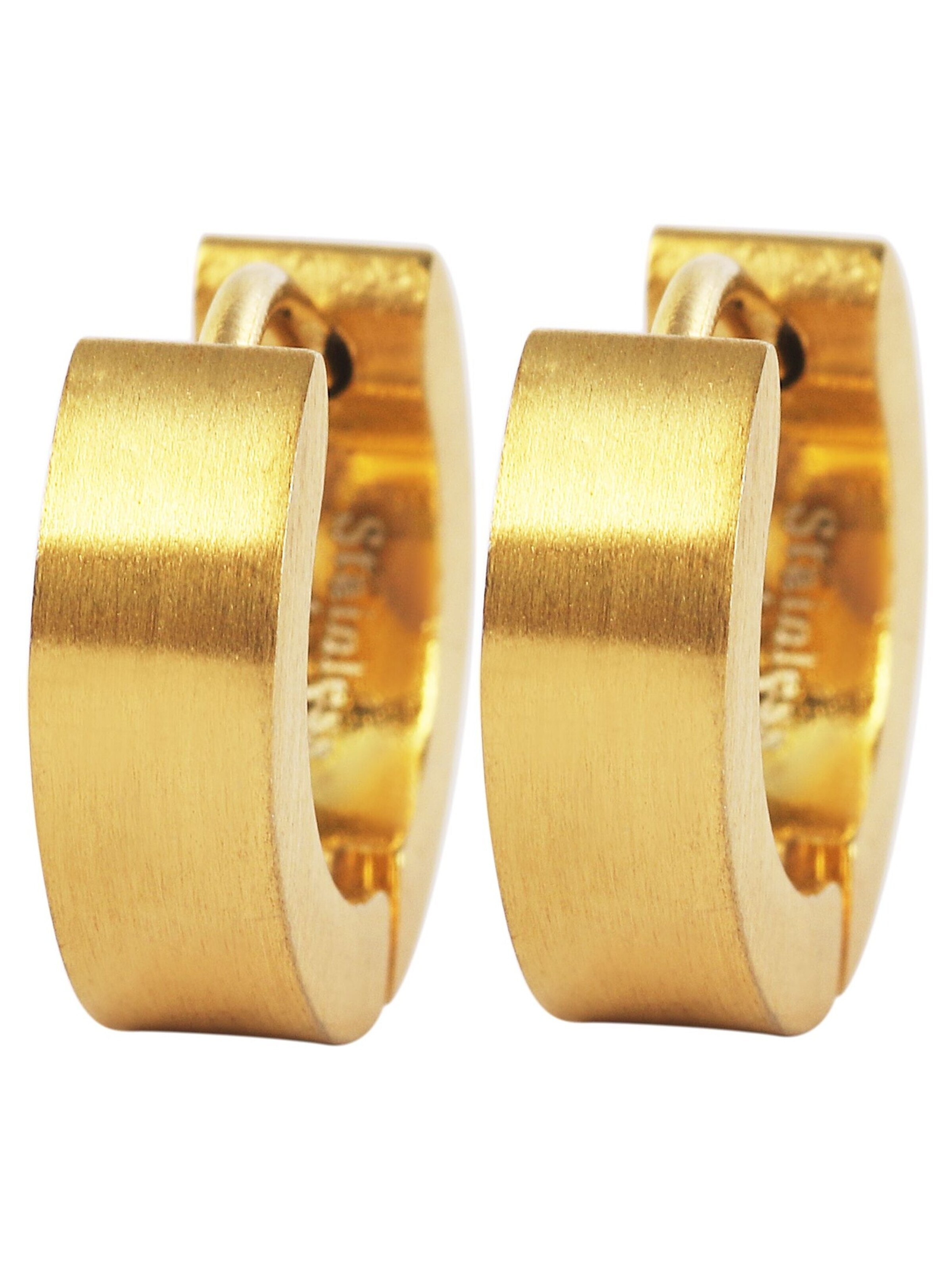 Akzent Ohrringe 'Erik, langlebig'‌‌‌ in Gold