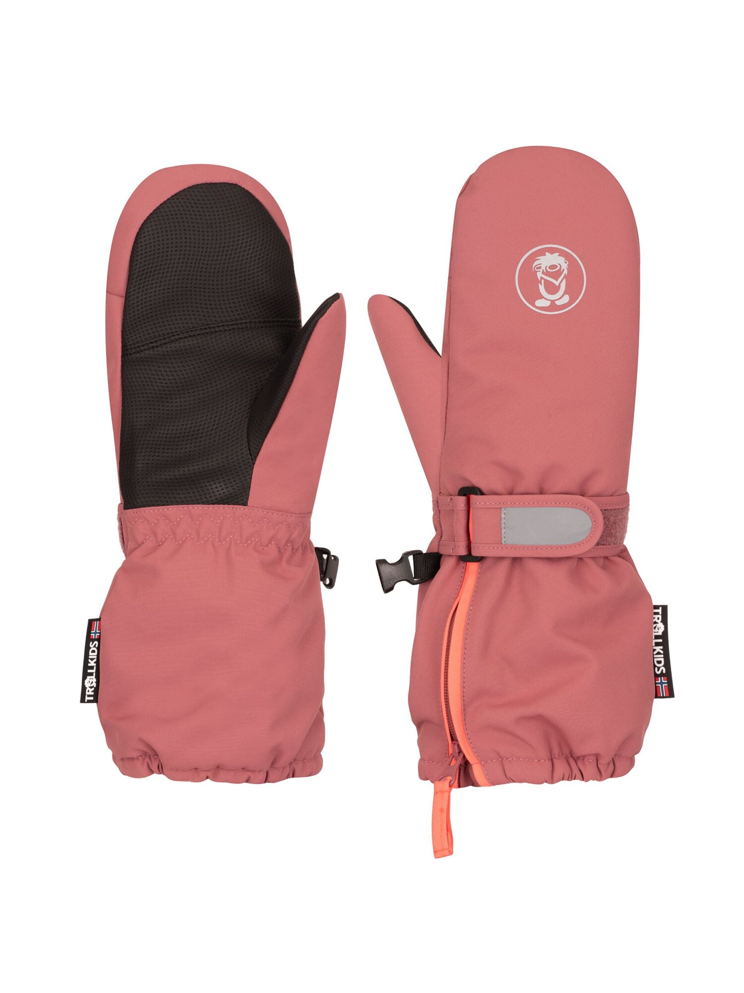 TROLLKIDS Gloves in Orange: front