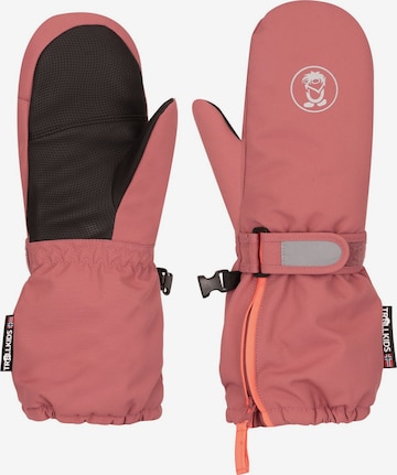 TROLLKIDS Gloves in Orange: front
