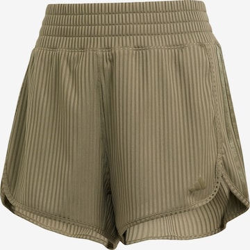 ADIDAS PERFORMANCE - Pantalón deportivo 'Pacer All Gym Seasonal' en verde: frente