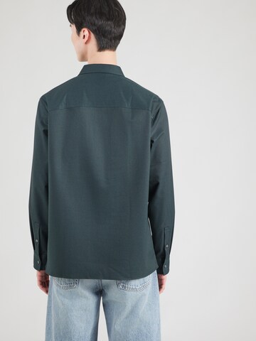 Calvin Klein Regular fit Button Up Shirt in Green
