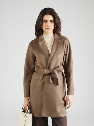 Manteau mi-saison 'JOLINE' ONLY en marron : devant