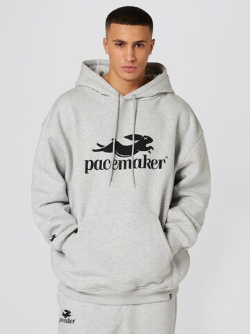 Pacemaker Sweatshirt 'Edin' in Grey: front