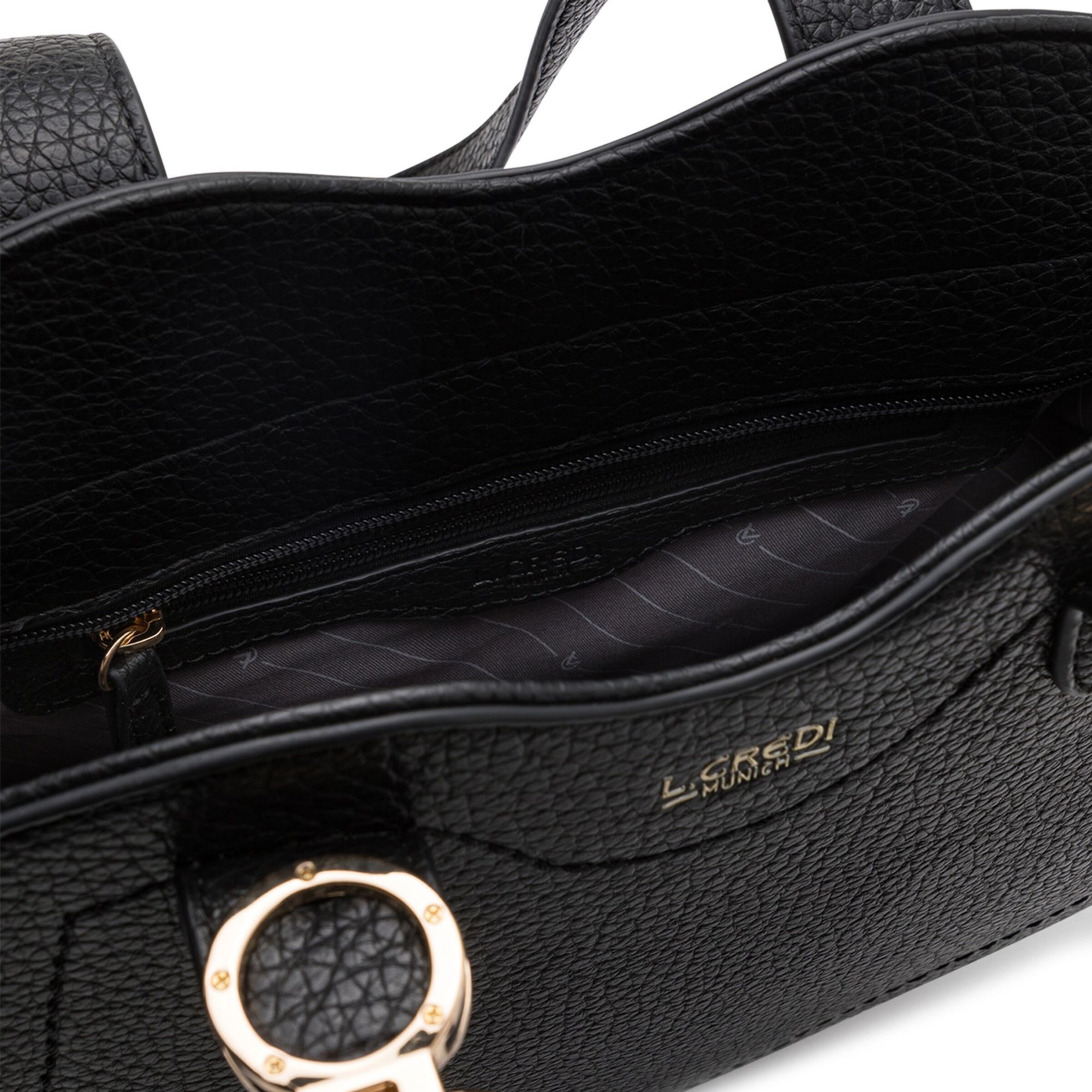 Borsa a spalla 'Pondria' di L.CREDI in nero