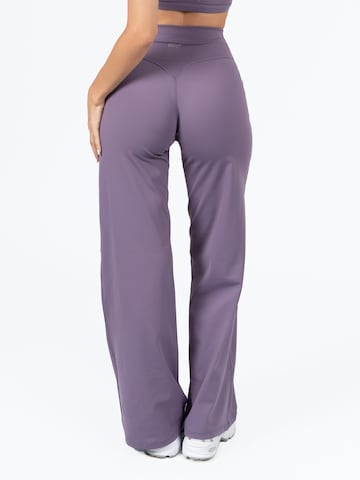 dayr Wide leg Workout Pants 'Wide Leg Pants' in Purple