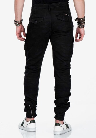 CIPO & BAXX Tapered Cargo trousers in Brown
