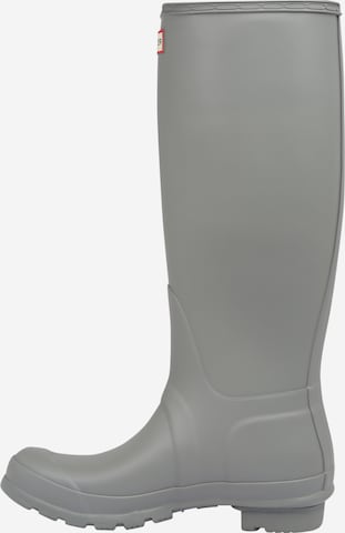 HUNTER Rubber Boots in Grey