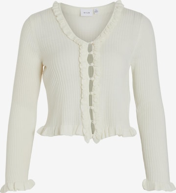 Cardigan 'Salli' Vila Petite en blanc : devant