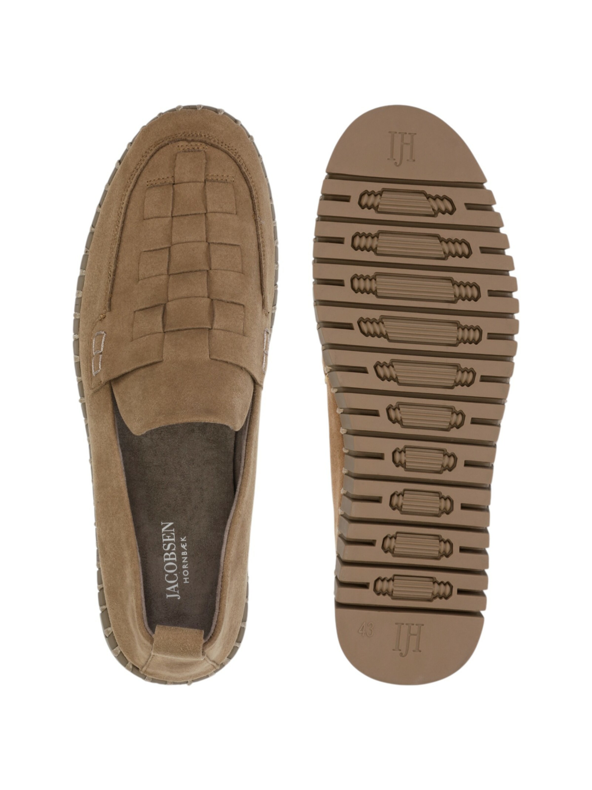 ILSE JACOBSEN Slip-ons 'Tulip 3470' in Brown