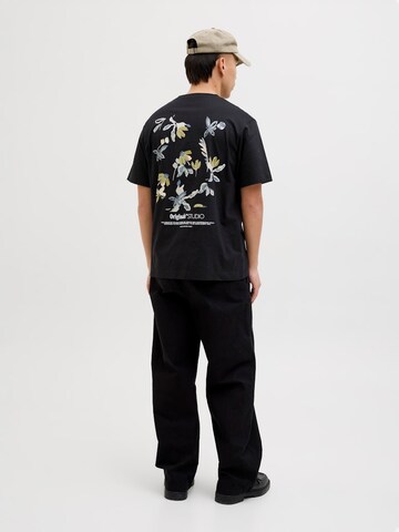 Maglietta di JACK & JONES in nero: frontale