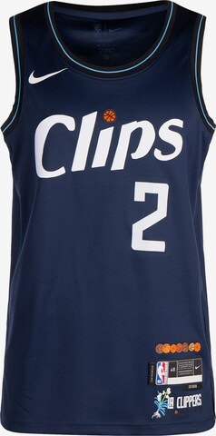 NIKE Tricot 'NBA Los Angeles Clippers Kawhi Leonard City Edition Swingman' in Blauw: voorkant