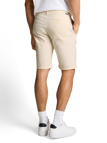 TOM TAILORregular Chino hlače - bijela boja