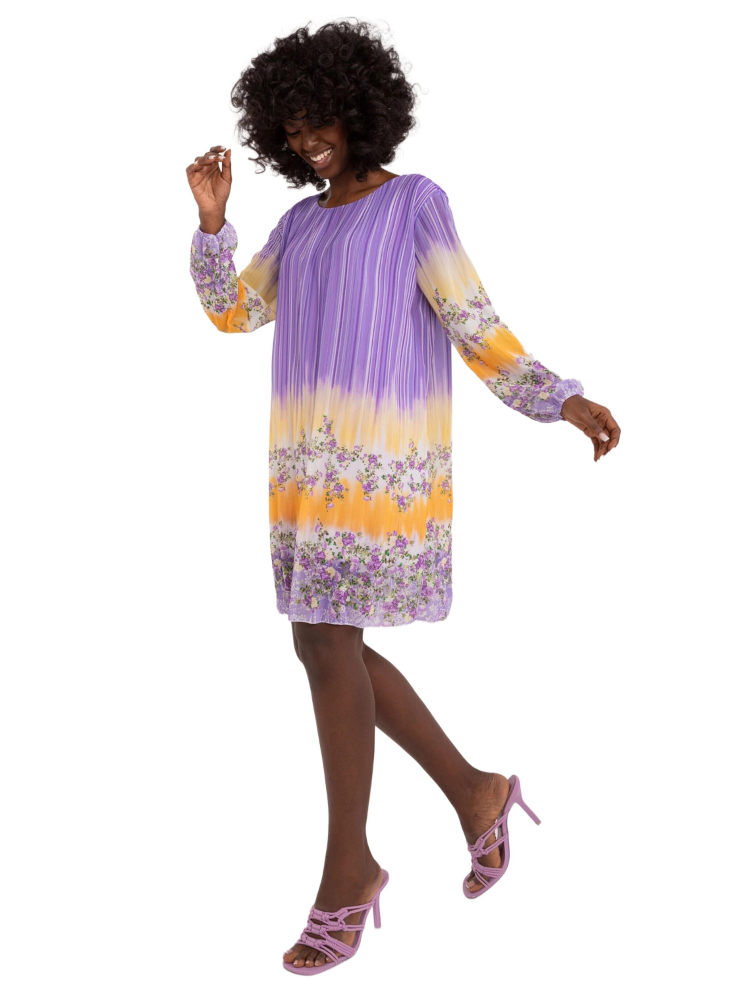 italy moda Dress in Purple