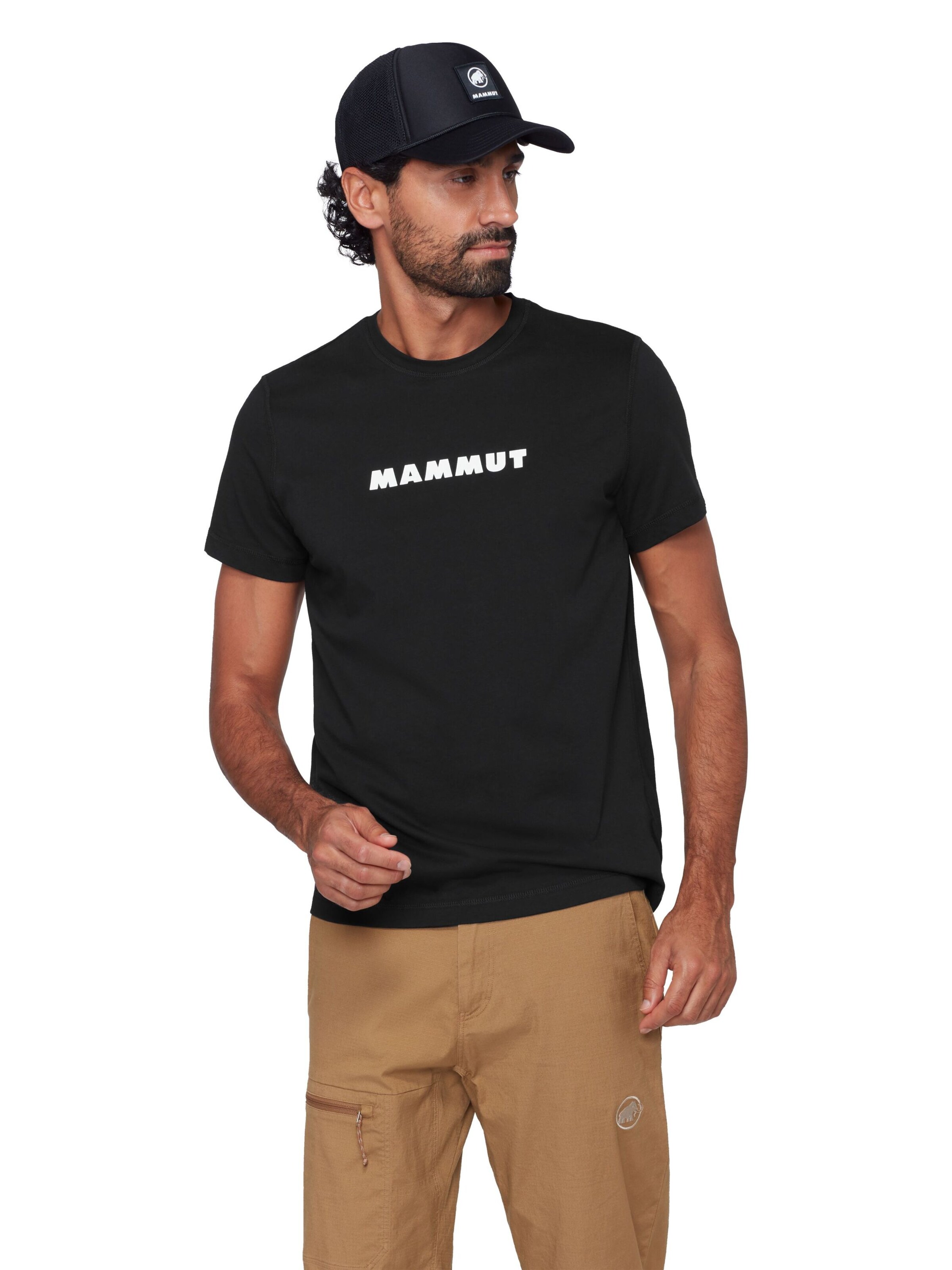 MAMMUT Shirt in Black: front