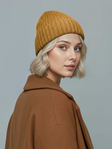 Neverless Beanie 'Model 36934' in Yellow