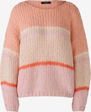 Pull-over OUI en orange : devant