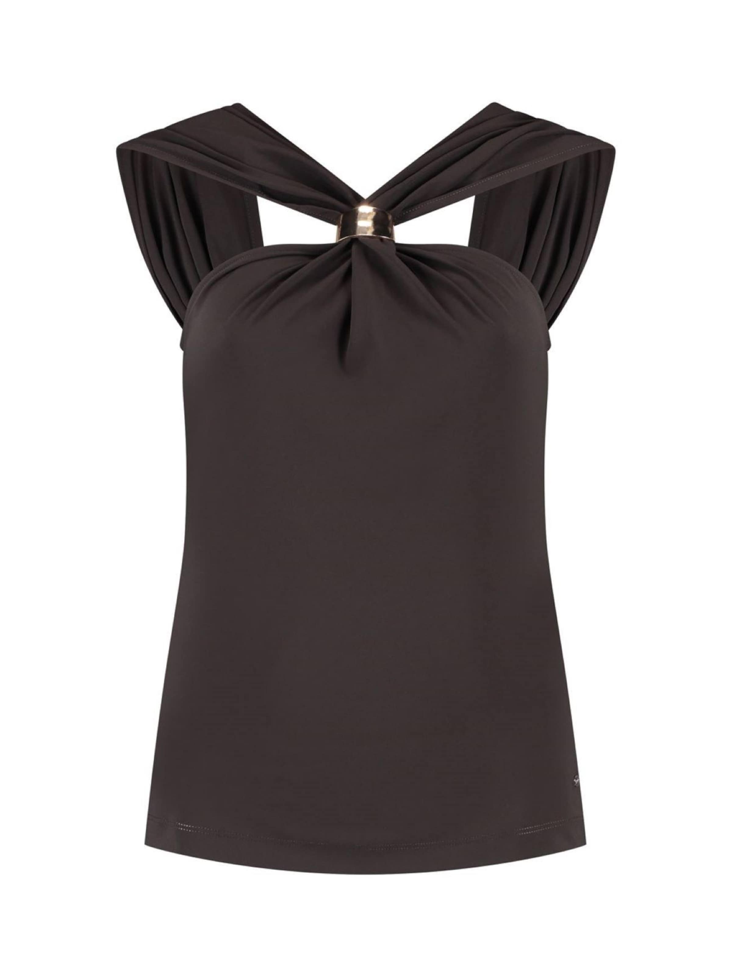 Lady Day Top 'Lady Day Natalie brown' in Brown: front