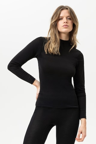 Mey Shirt in Schwarz: Vorderseite