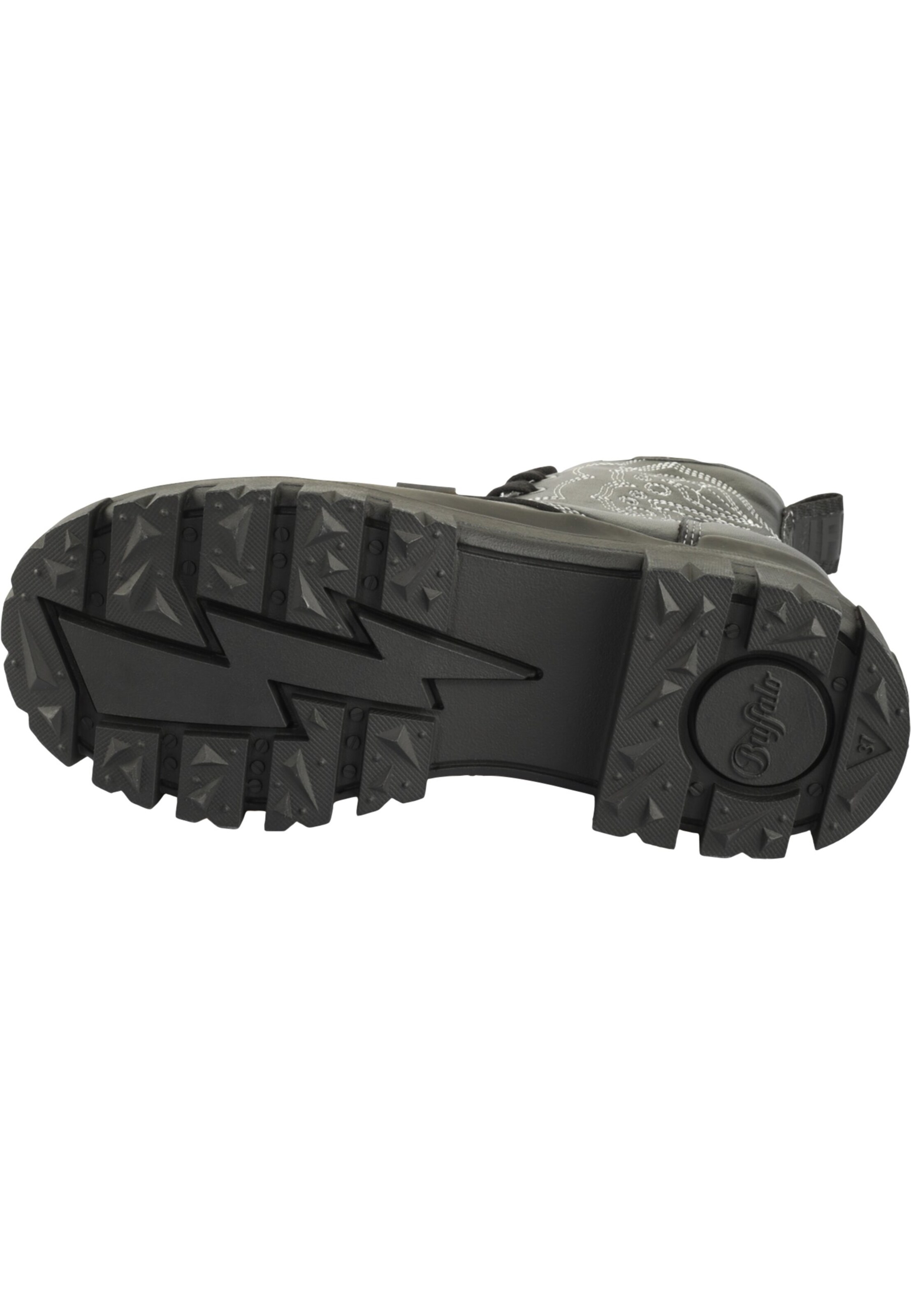 Bottines à lacets 'Aspha' BUFFALO en noir