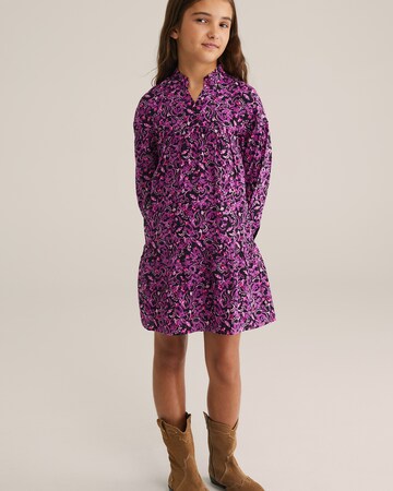 WE Fashion Kleid in Lila: Vorderseite