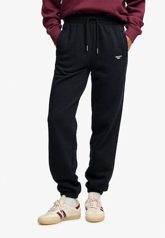 Superdry & Co - Tapered Pantalón 'SIGNATURE' en azul: frente