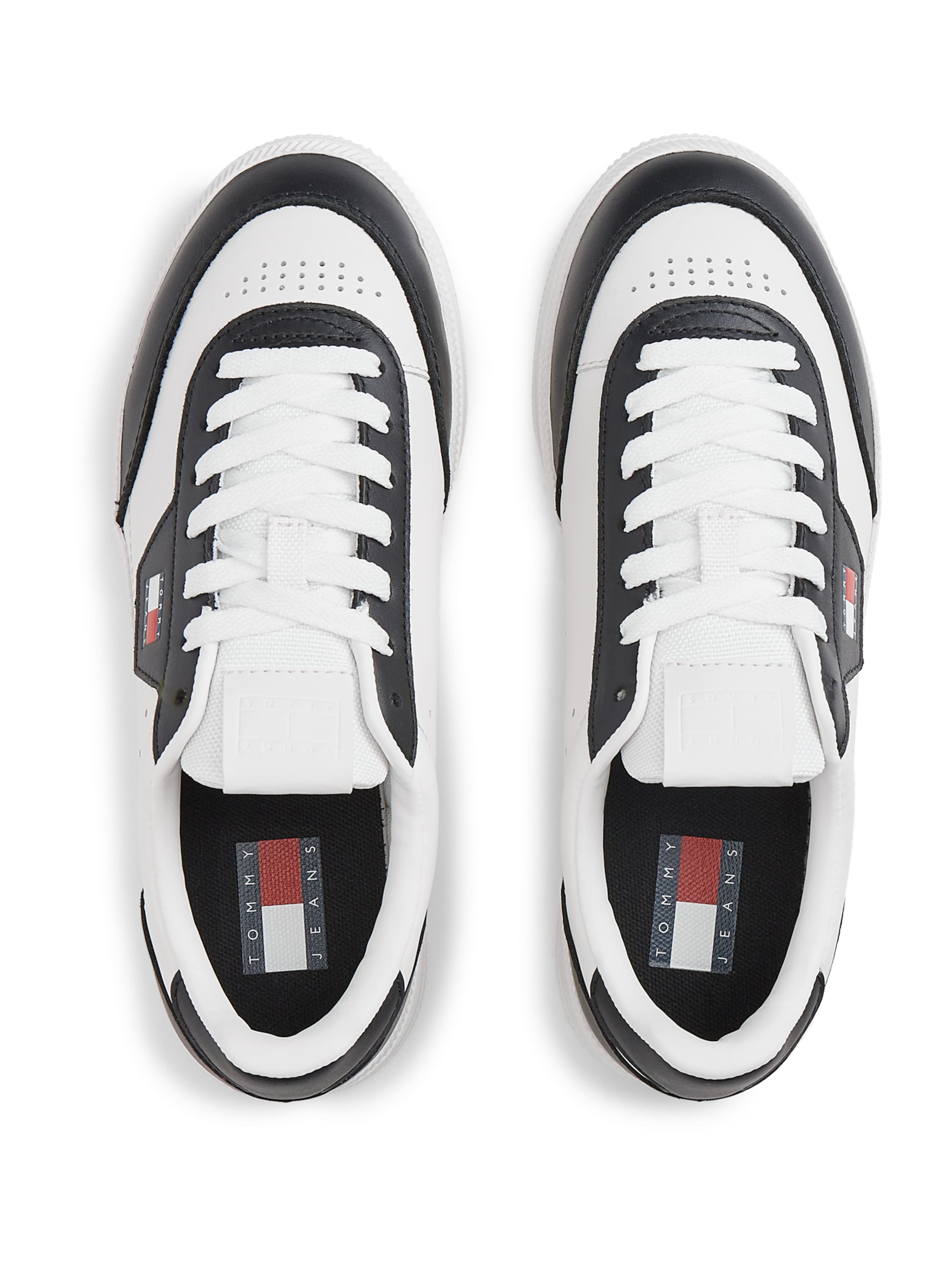 Tommy Jeans Nízke tenisky 'THE GREENWICH EDGE' - Čierna